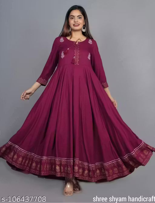 Women Western Wear / Women Gowns